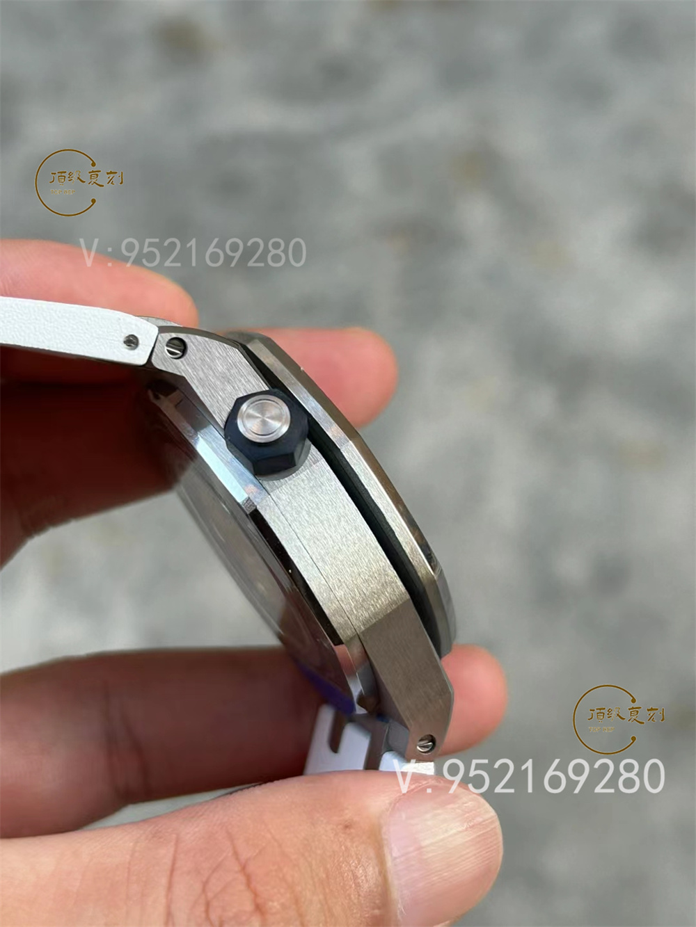 APS廠愛彼AP15710新配色綠/白盤一體機做工怎么樣-復刻表