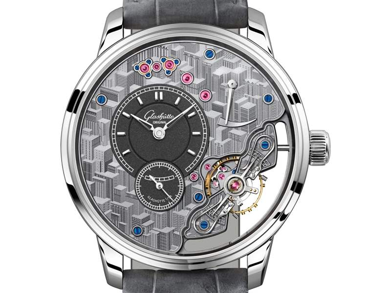 Glashütte Original推出PanoInverse Limited Edition腕表:人類城市-復刻表