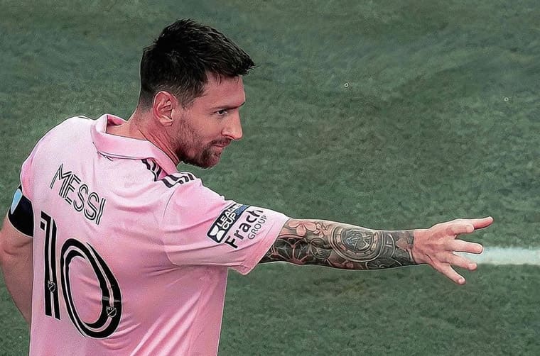 系金耶嗎?網傳足球巨星梅西戴一款 “球王專屬隱藏版” 紫色PP金鷹5811-復刻表