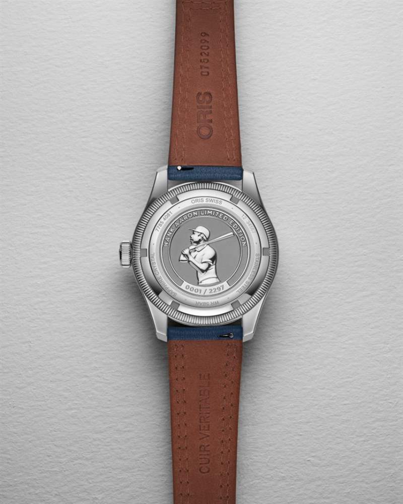 致敬MLB全壘打王！ORIS推出Big Crown Hank Aaron限量腕表-復(fù)刻表