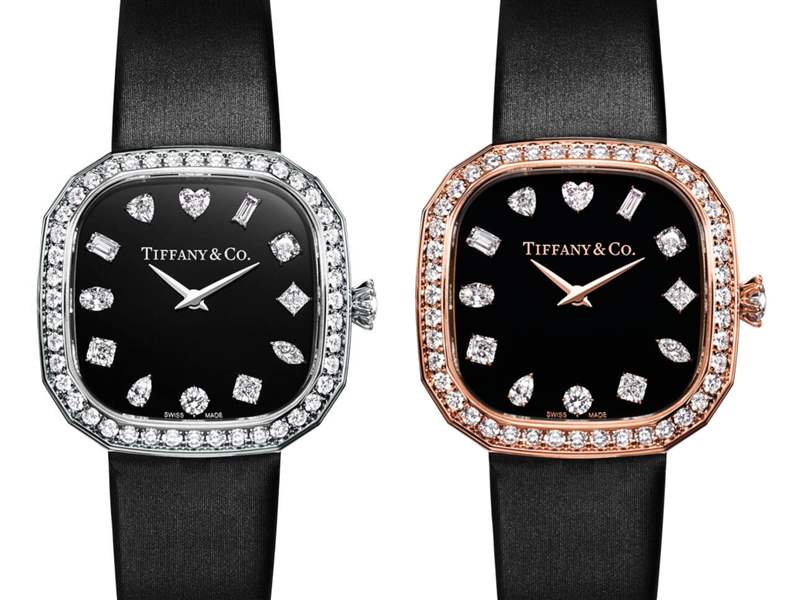 『新表』Tiffany推出3枚蒂芙尼Eternity珠寶腕表：枕形表殼，12種琢形鉆石時標-復(fù)刻表