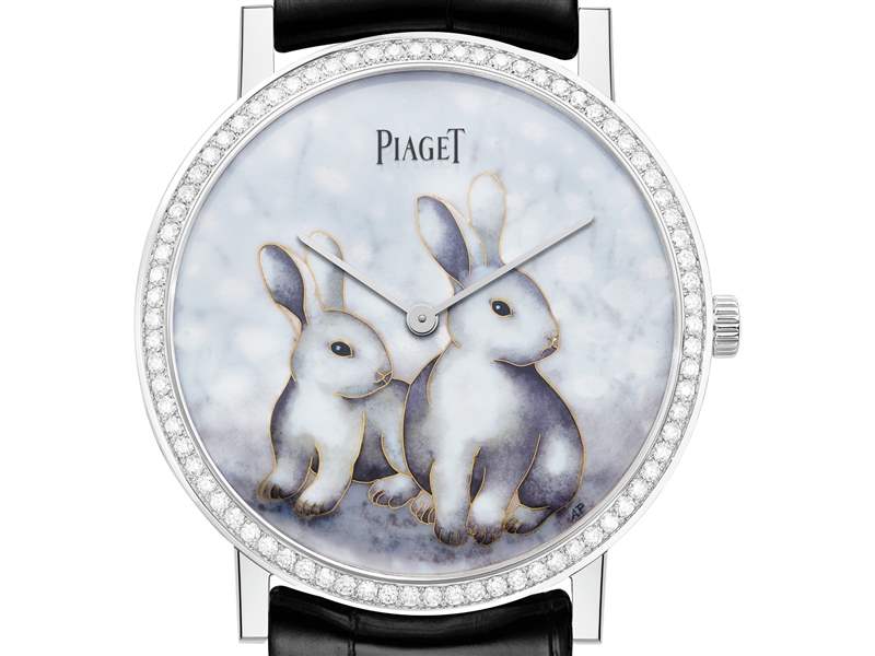 伯爵推出Altiplano Year of The Rabbit兔年主題琺瑯工藝腕表 伯爵推出Altiplano Year of The Rabbit兔年主題琺瑯工藝腕表-復刻表