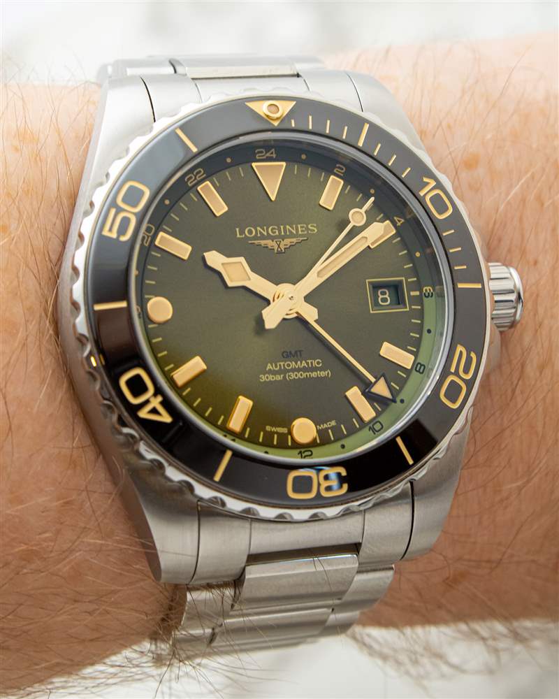 首次上手體驗:浪琴表Hydroconquest GMT腕表-復(fù)刻表