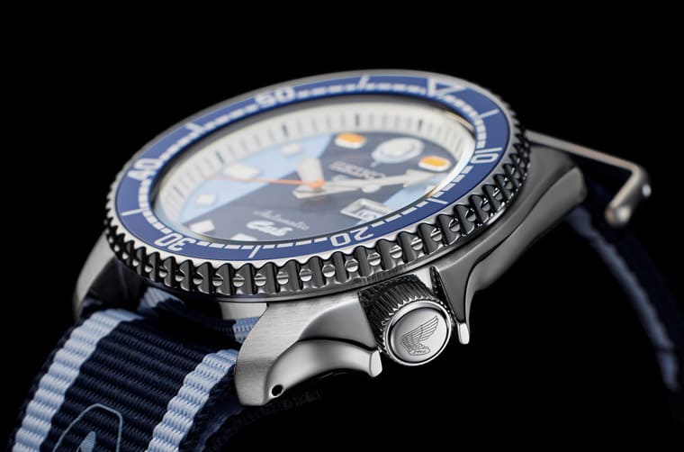 SEIKO第三款HONDA本田小狼聯(lián)名表5 Sports系列化身經(jīng)典摩托車-復刻表