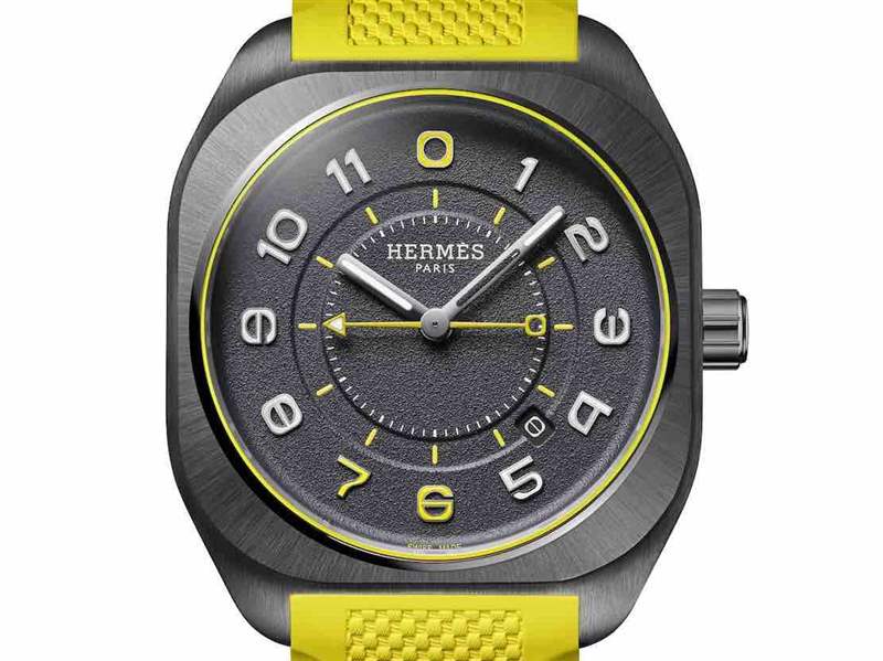 Hermès推出紐約麥迪遜大道旗艦店特別版H08 Madison腕表：紐約市出租車靈感-復(fù)刻表