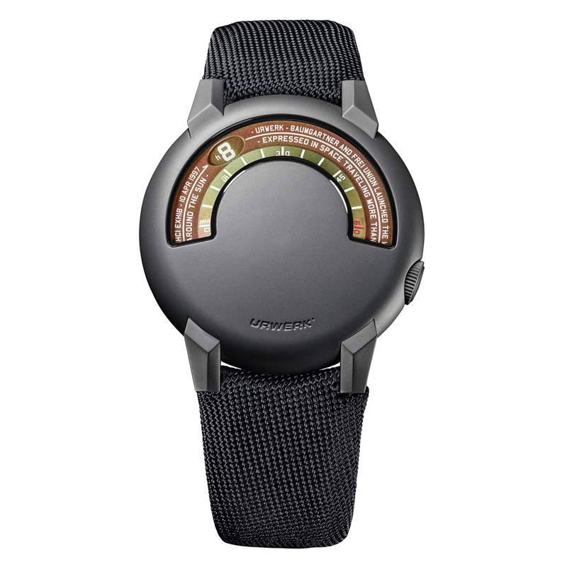 Urwerk與美國藝術家Cooper Jacoby合作推出UR-102 reloaded獨一款腕表：熱變色表盤-復刻表