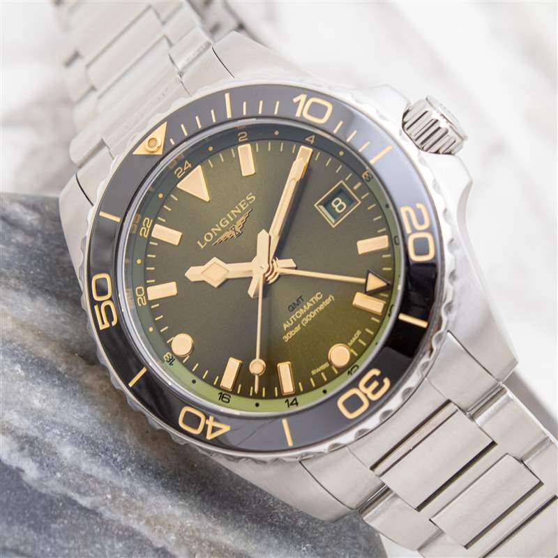 首次上手體驗:浪琴表Hydroconquest GMT腕表-復(fù)刻表