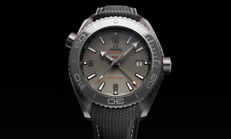 輕量化材質(zhì)打造由內(nèi)到外的輕盈感｜OMEGA Seamaster Planet Ocean Dark Grey-復(fù)刻表