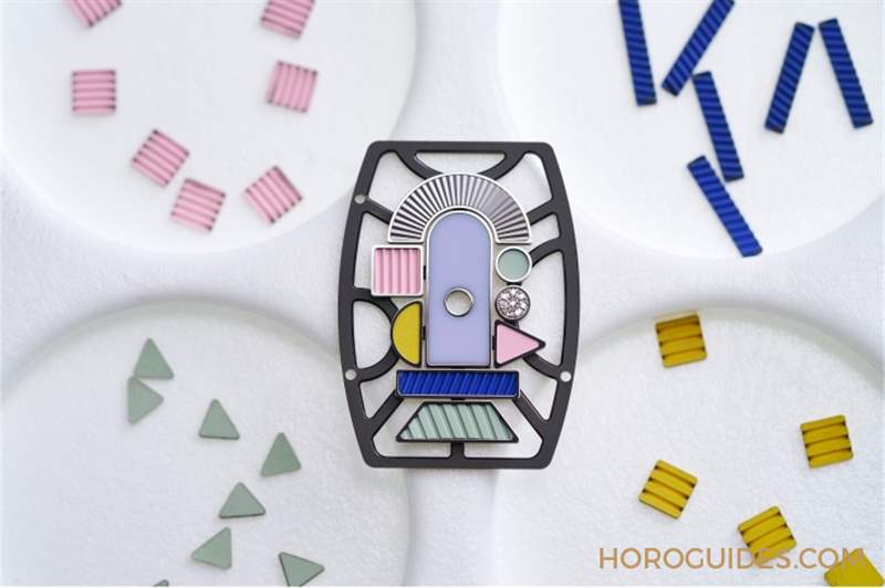 融入曼菲斯風格粉嫩三色齊發｜理查德MILLE RM 07-01彩色陶瓷腕表-復刻表