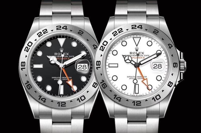 Rolex Explorer II探二各型號最新行情(Rolex官網) ROLEX Explorer II手表最新行情勞力士探二黑、白面溢價相差4%-復刻表