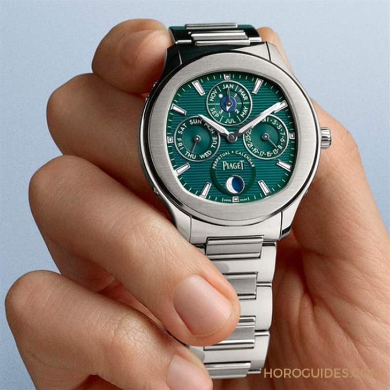 風華奪目、纖薄美型,PIAGET Polo超薄萬年歷自動腕表強勢定義奢華運動風-復刻表