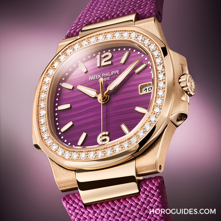 PATEK PHILIPPE - Ladies First！ 百達(dá)翡麗最新Aquanaut Luce「彩虹」三問表與Nautilus織紋復(fù)合表帶