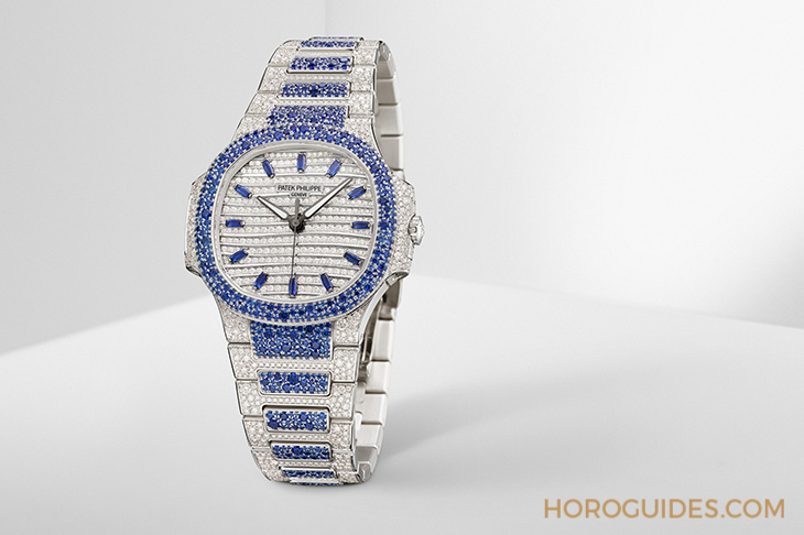 PATEK PHILIPPE - Ladies First！ 百達(dá)翡麗最新Aquanaut Luce「彩虹」三問表與Nautilus織紋復(fù)合表帶