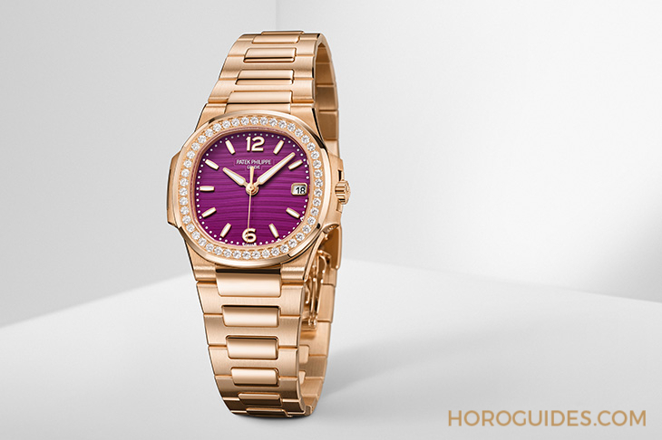 PATEK PHILIPPE - Ladies First！ 百達(dá)翡麗最新Aquanaut Luce「彩虹」三問表與Nautilus織紋復(fù)合表帶