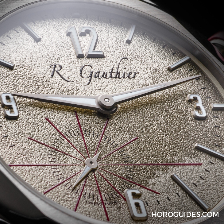 Romain Gauthier C系列推出第五代鈦金屬新作! 獨特的手工鑿刻紋理香檳面-復刻表