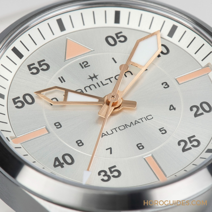 設計微調、新增尺寸,HAMILTON Khaki Aviation Pilot系列七款新作再現軍風-復刻表