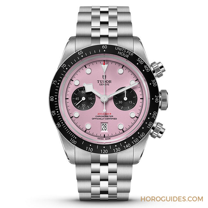 TUDOR - 顛覆傳統的粉紅熊貓！帝舵表TUDOR 發表Black Bay Chrono