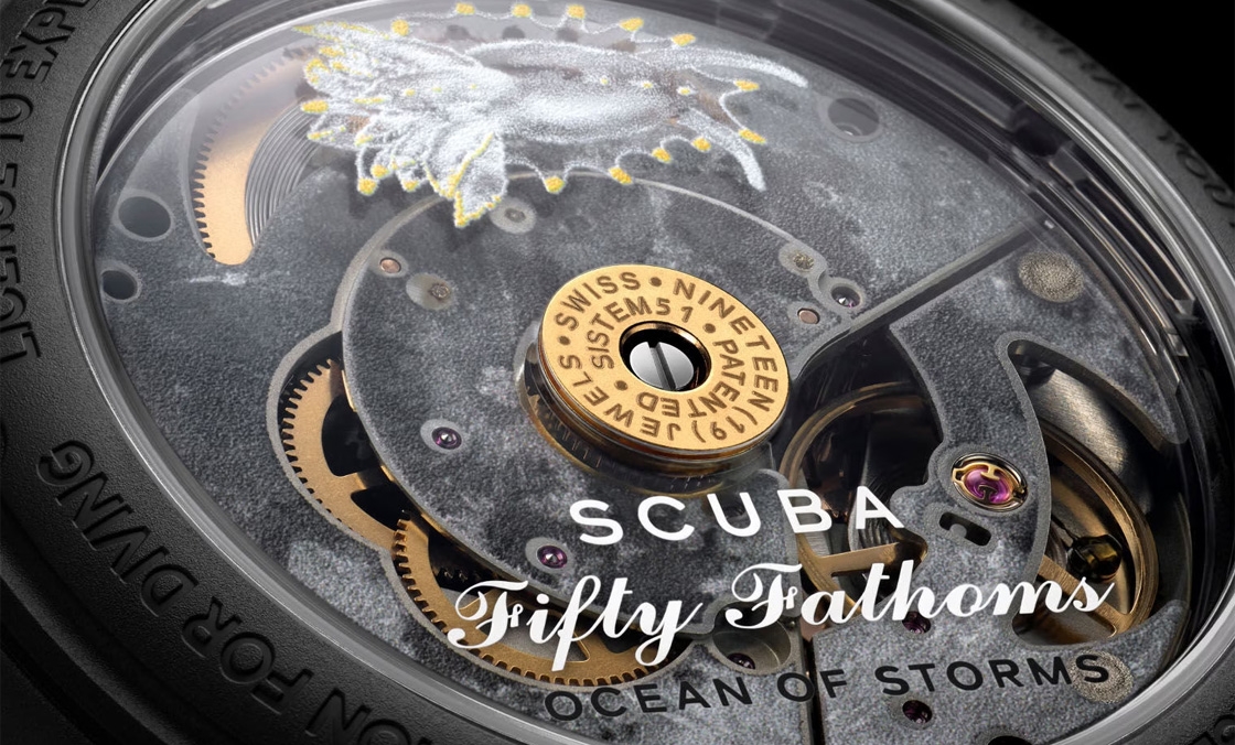 SWATCH - 太驚喜！更貼近五十噚腕表神韻的黑色調(diào)Blancpain × Swatch聯(lián)名表款「Ocean of Storm」現(xiàn)身