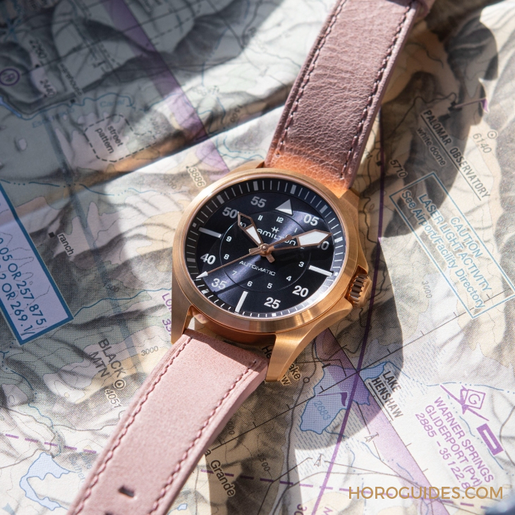 設計微調、新增尺寸,HAMILTON Khaki Aviation Pilot系列七款新作再現軍風-復刻表