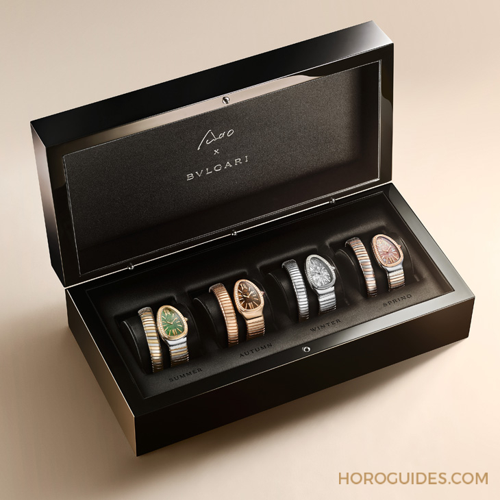 安藤忠雄為Serpenti出手了、全球最薄陀飛輪機芯黑化上陣|BVLGARI W&W 2024速覽-復(fù)刻表