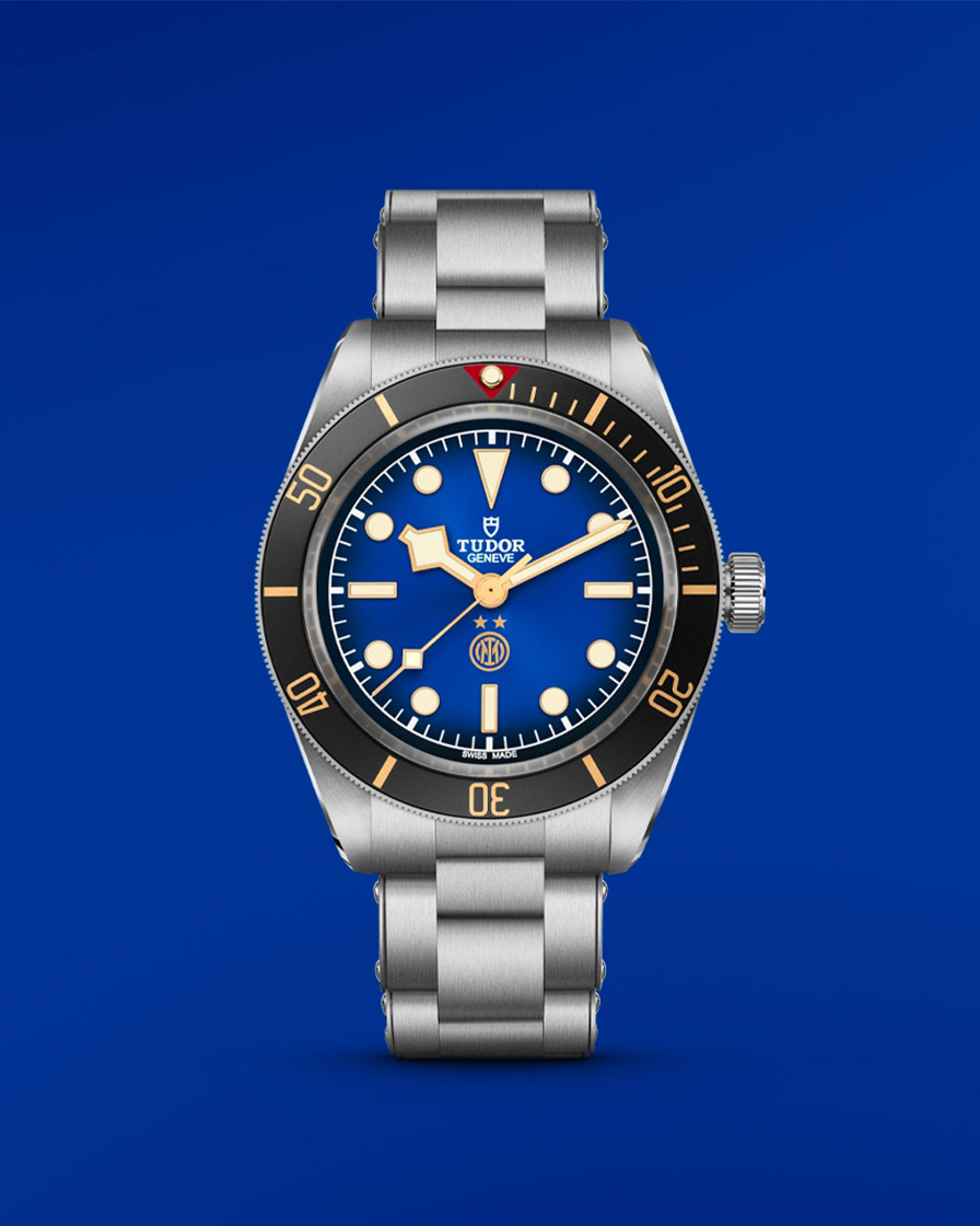 TUDOR 帝舵表推出限量版 Black Bay 58 腕表,慶祝國際米蘭獲得第二顆星-復刻表