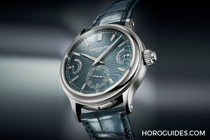 PATEK PHILIPPE - NAUTILUS - 5980/60G-001 - 年輕活力風的表王！ 盤點PATEK PHILIPPE百達翡麗藍灰色調腕表