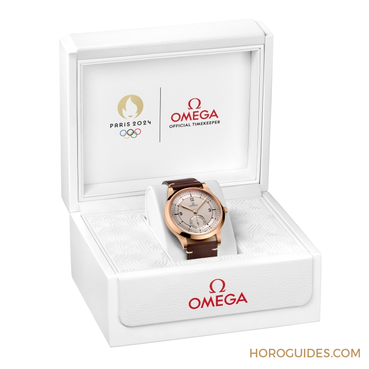OMEGA - SPECIALITIES - 522.92.39.21.99.001 - 青銅金再現(xiàn)CK 859復(fù)古設(shè)計，向奧運(yùn)獎牌致敬！ OMEGA加推巴黎2024年奧運(yùn)會青銅金腕表