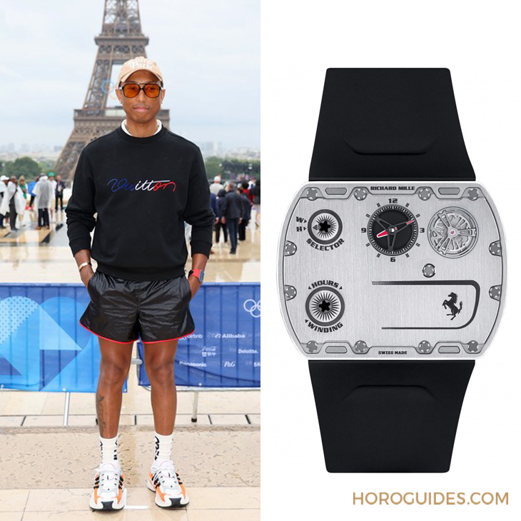 AUDEMARS PIGUET - ROYAL OAK - 15407ST. OO.1220ST.02 - 直擊 ！ 名人現(xiàn)身2024巴黎奧運(yùn)戴什么表