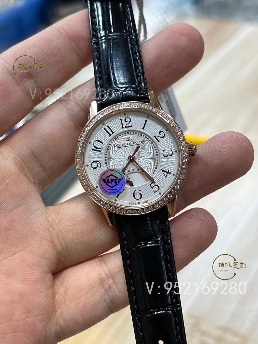 APS廠積家鉆圈約會(huì)系列玫瑰金殼做工評(píng)測(cè),細(xì)節(jié)怎么樣-復(fù)刻表