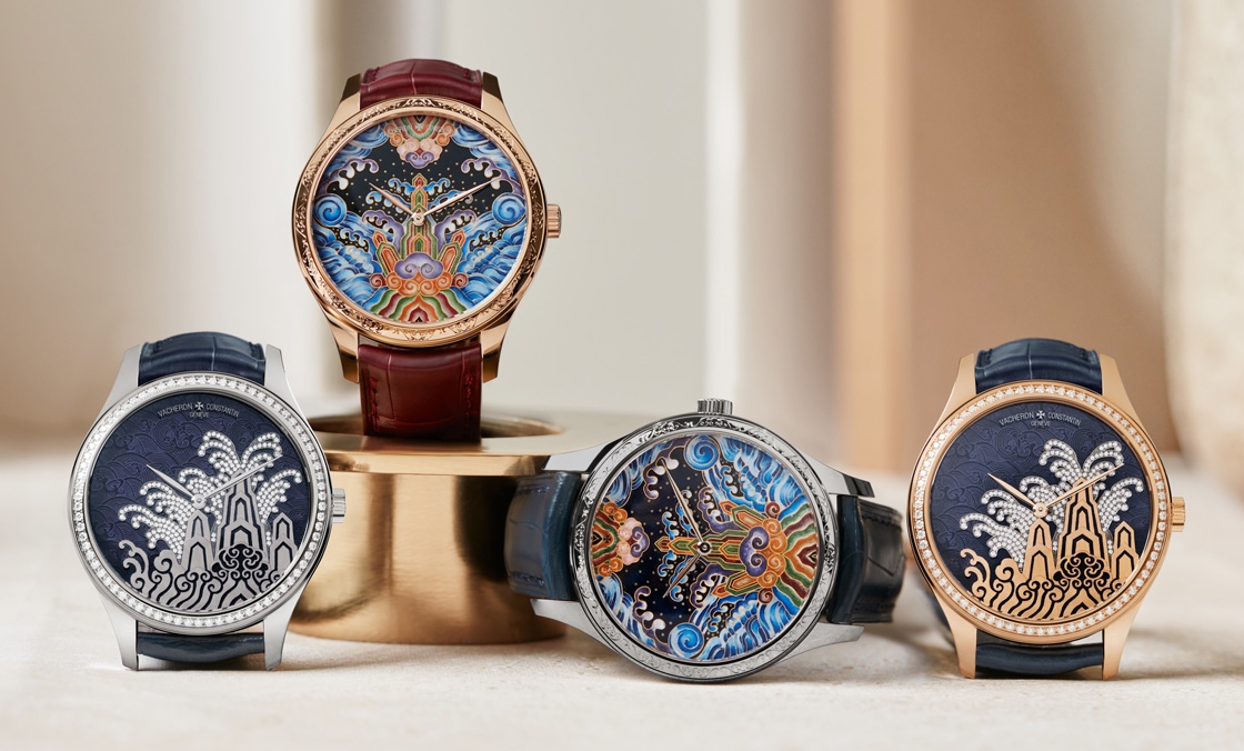 以清代官服朝袍經典紋樣入作|江詩丹頓Métiers d'Art系列Tribute to Traditional Symbols-復刻表