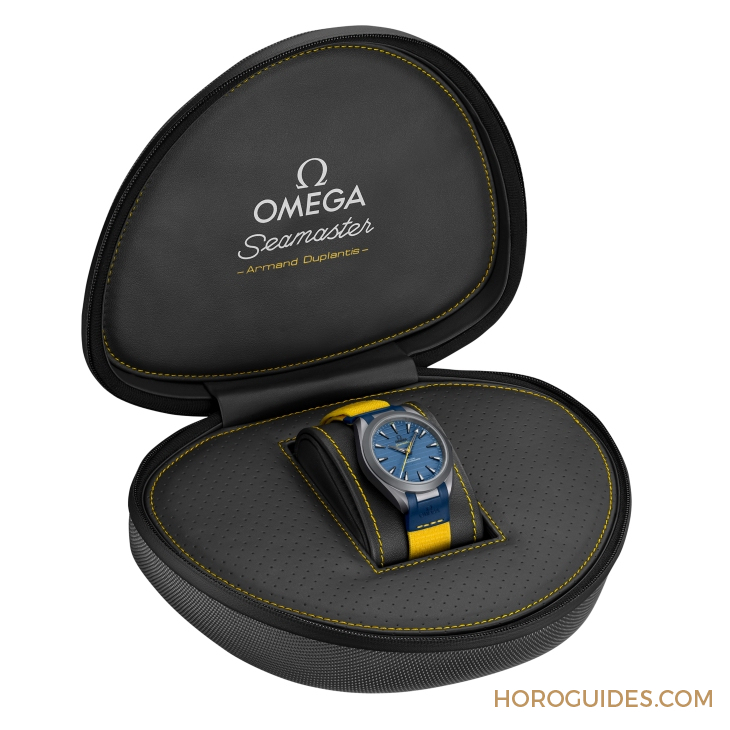 超輕鈦金! OMEGA為奧運金牌得主Armand Duplantis推出新款Seamaster Aqua Terra Ultra Light-復(fù)刻表