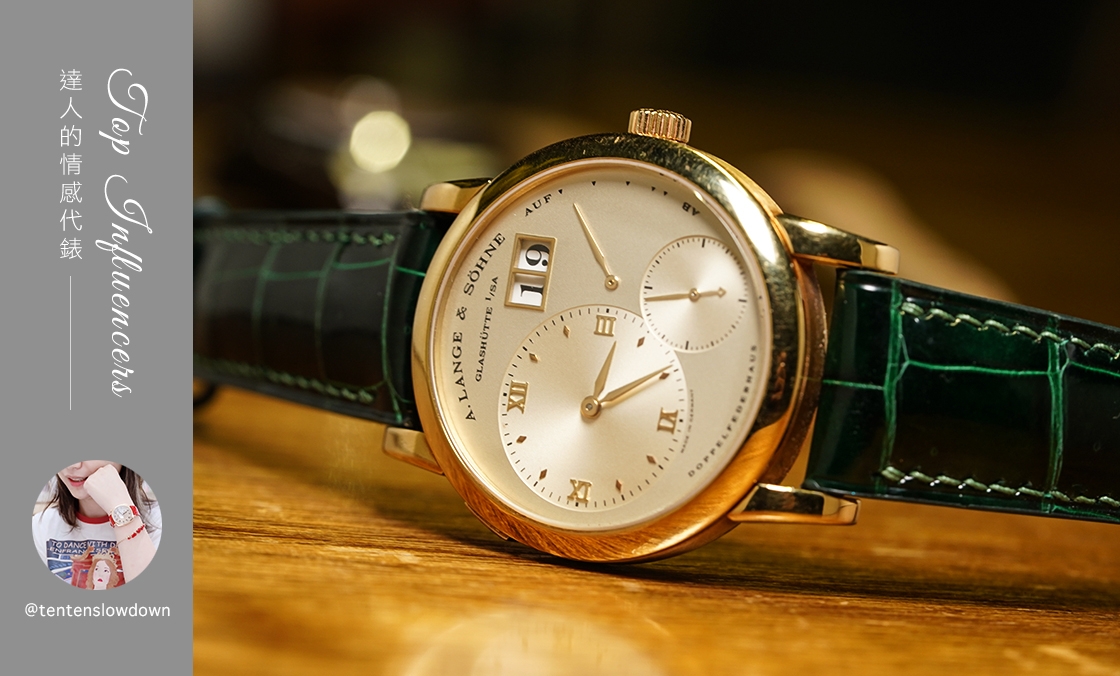 A. LANGE & S?HNE - LANGE 1 - 117.021 - IG影響力人物：@tentenslowdown的Sentimental Watch