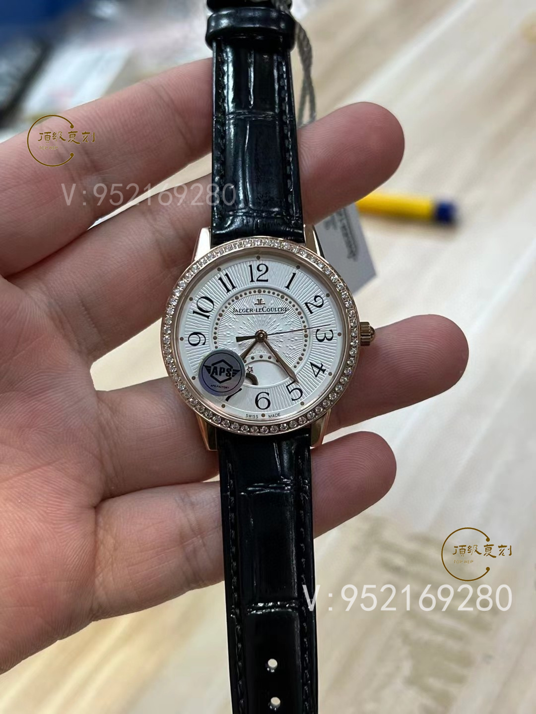 APS廠積家鉆圈約會(huì)系列玫瑰金殼做工評(píng)測(cè),細(xì)節(jié)怎么樣-復(fù)刻表