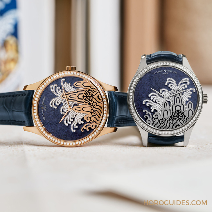 以清代官服朝袍經典紋樣入作|江詩丹頓Métiers d'Art系列Tribute to Traditional Symbols-復刻表