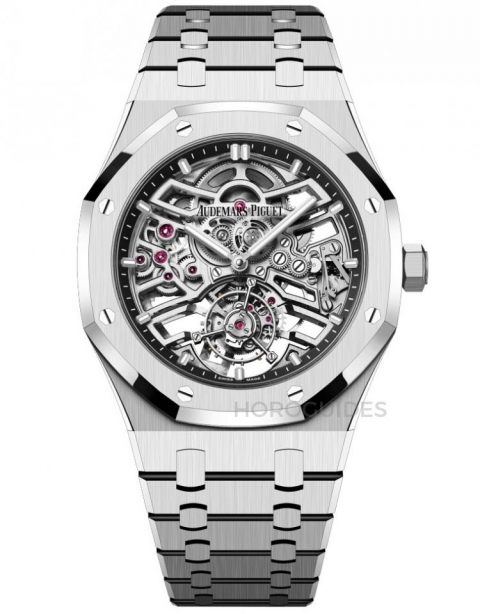 AUDEMARS PIGUET - ROYAL OAK - 26735ST. OO.1320ST.02 - 不銹鋼 VS 沙金你更愛哪一種？ AP愛彼Royal Oak自動上鏈飛行陀飛輪鏤空腕表Ref.26735