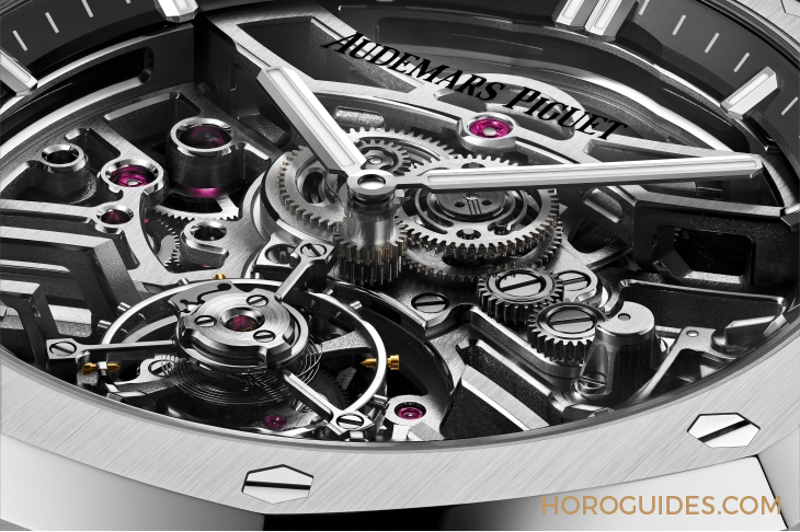 AUDEMARS PIGUET - ROYAL OAK - 26735ST. OO.1320ST.02 - 不銹鋼 VS 沙金你更愛哪一種？ AP愛彼Royal Oak自動上鏈飛行陀飛輪鏤空腕表Ref.26735